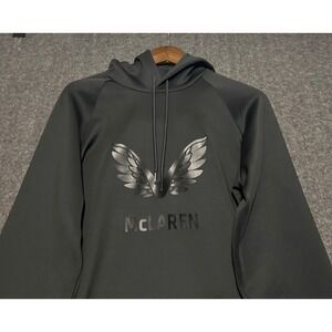 Castore mclaren hoodie mens black medium pullover performance casual